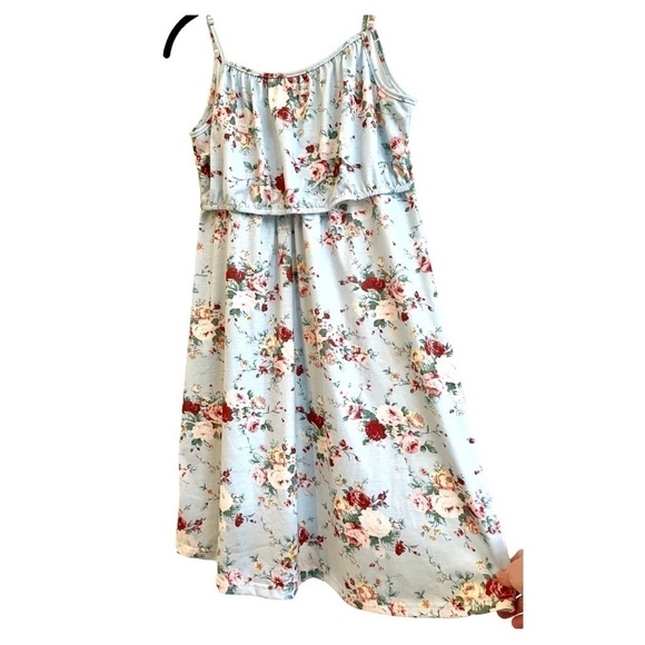 EKOUAER, SLEEPWEAR, COMFORTABLE, COZY SLEEPDRESS WITH ADJUSTABLE STRAPS. SIZE  M - Picture 1 of 6